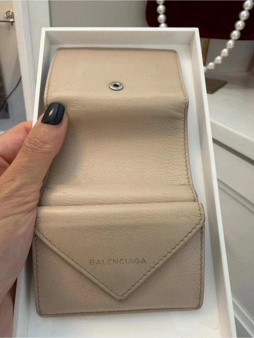 Balenciaga compact envelope